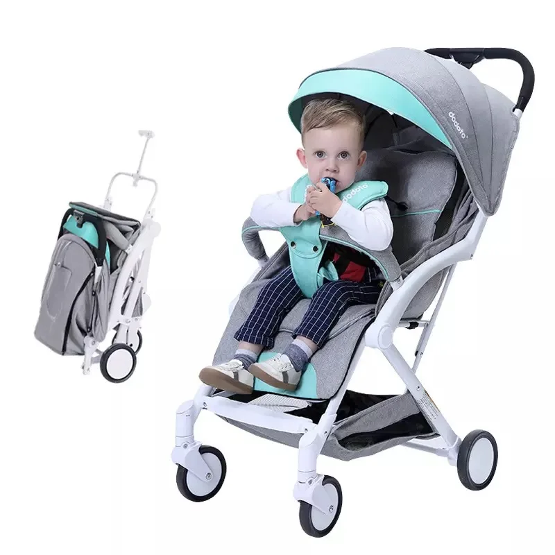 

5.8kg Lightweight Adjustable Luxury Baby Stroller 3 in 1 Portable High Landscape Stroller Hot Mom Pink Stroller Travel Pram