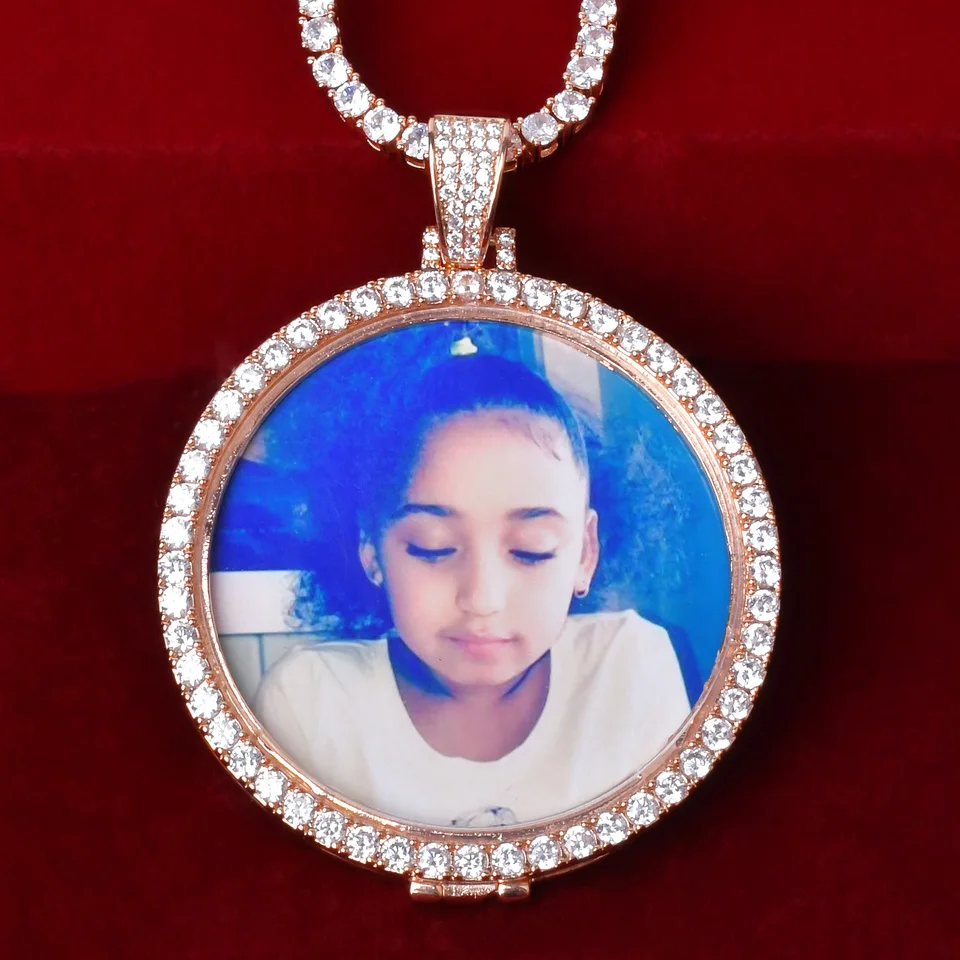 Personalized Photo Necklace for Men Stylish Pendant