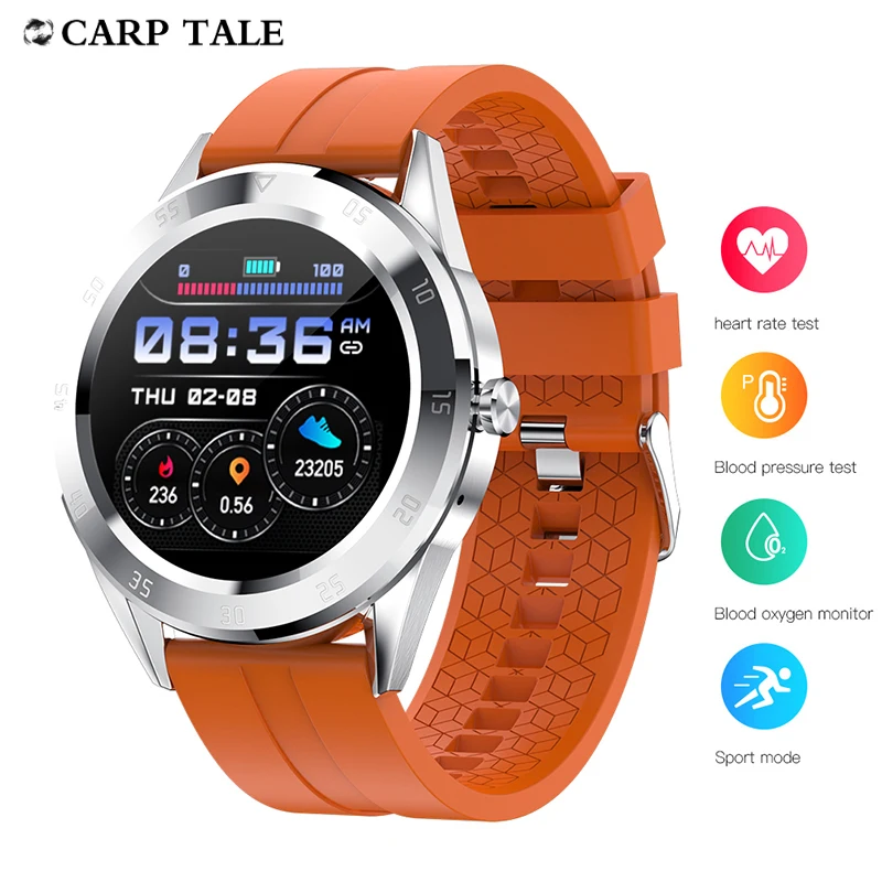 2020 smart watch 1 54 дюймовый круглый экран DIY Уход за кожей лица вызовов через Bluetooth