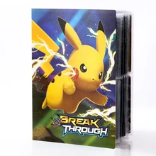 Álbum de fotos de Pokémon Pikachu, carpeta protectora de cartas, carpeta de libros, regalo, 240 piezas