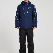 Ski Anzug Männer Winter 2020 Wasserdicht Winddicht Verdicken Warme Schnee Kleidung Männer Ski Sets Jacke Skifahren Und Snowboarden Anzüge Marken