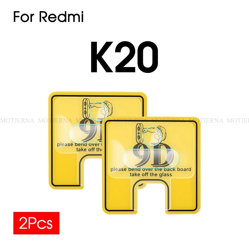 2 шт 9D прозрачное полное покрытие из закаленного стекла для Xiao mi Red mi K20 Pro камера стеклянная пленка для экрана для Xiaomi mi 9T Pro 9 SE A3 Lite mi 9