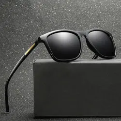 Новый высококачественный классический магический куб поляризованные солнцезащитные очки для мужчин TR90 рамка для вождения солнцезащитные
