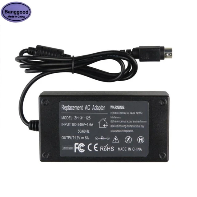 AC DC Adapter 12V 2A 4PIN for Hikvision Video Recorder 7804 7808H