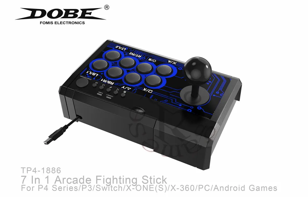 Arcade Stick for PS4, XBOX X/S, PS3, Xbox One, PC & Switch