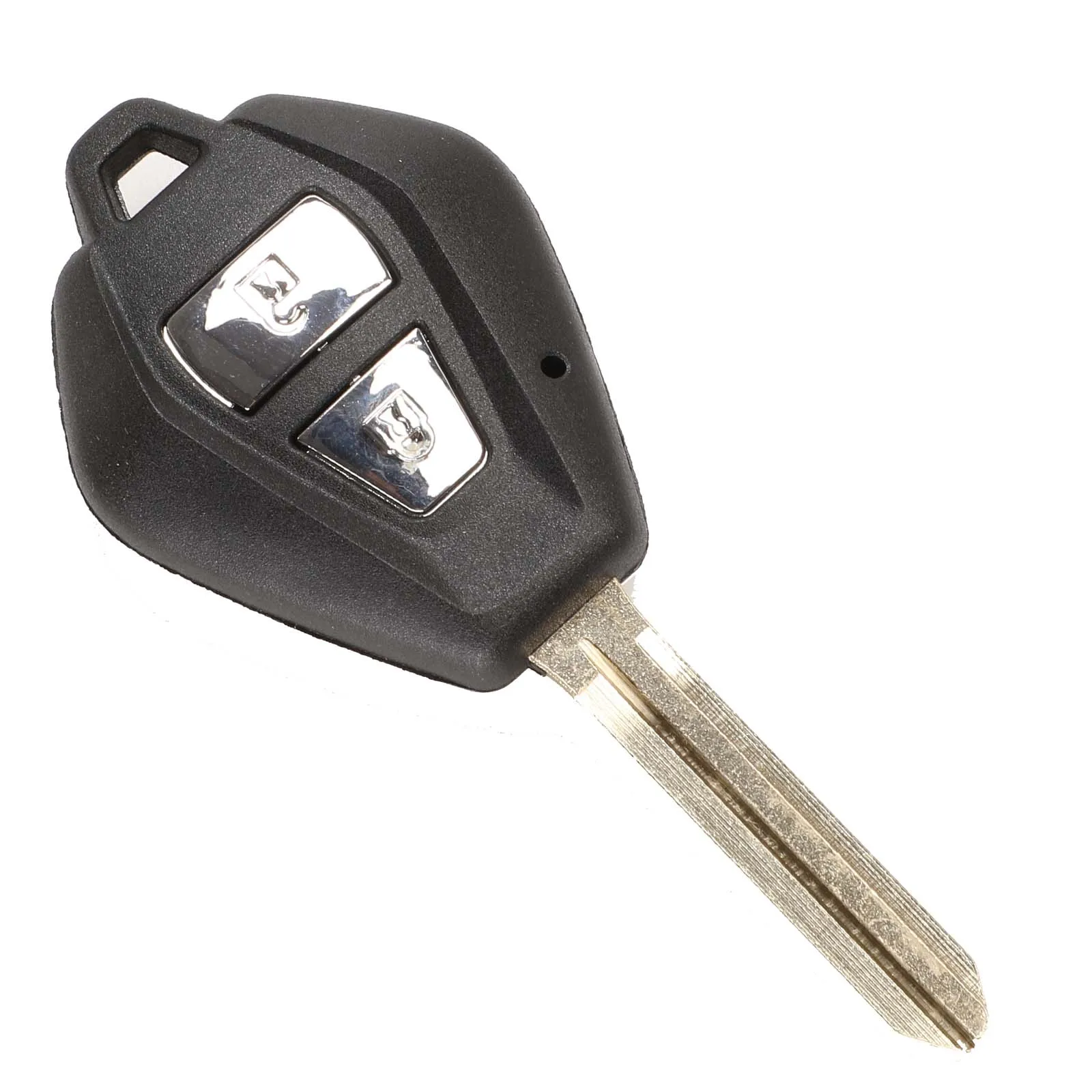 Jingyuqin 10p корпус автомобильного ключа дистанционного управления Fob чехол подходит для Isuzu 2 кнопки пустой ключ крышка Замена Высокое качество