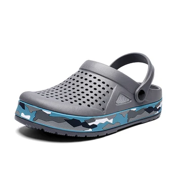 

Outdoor Comfortable Sandals Men Shoes Summer Hole Shoes Beach Men Soft Slippers Men Sandals Men's Lightweight Lazy Sandals