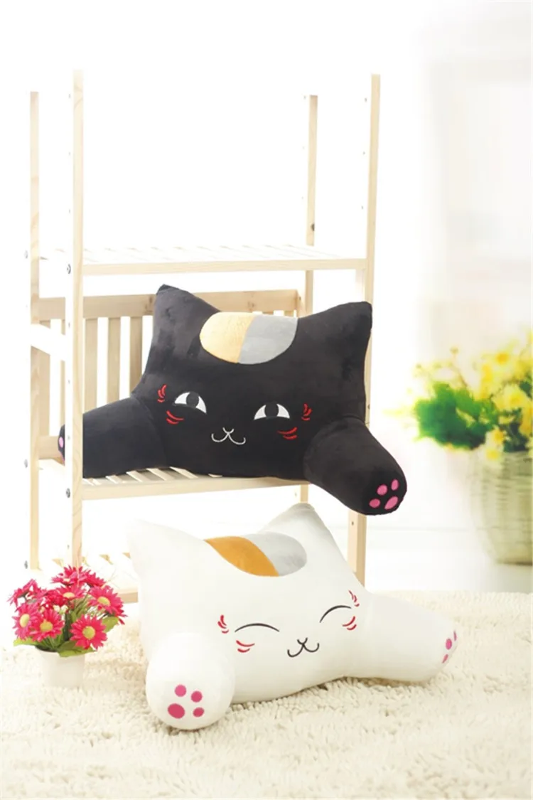 Аниме Natsume Yuujinchou Nyanko Sensei кошка учительница поясничная поясная подушка мультфильм кукла чучело животное диван офис плюшевая подушка игрушка