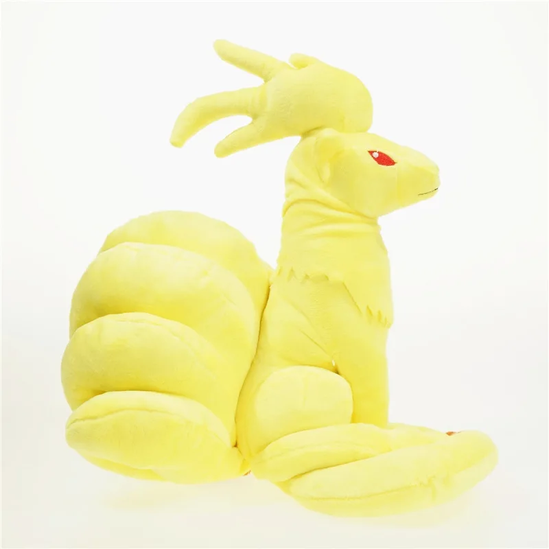 25/30 см Плюшевые Ninetales Vulpix Эволюция мягкие желтая кофта с изображением куклы, красивый подарок для детей игрушки