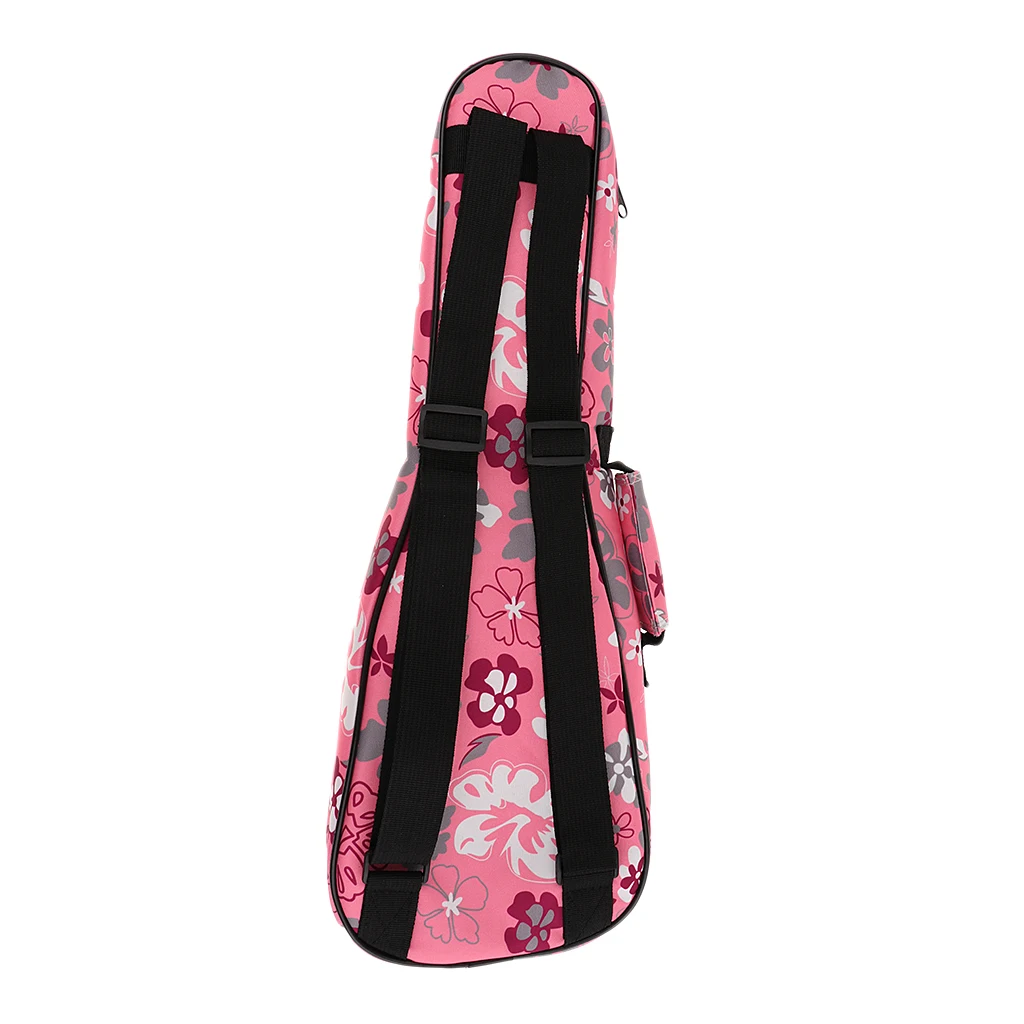 Гавайские гитары укулеле чехол для переноски Gig Bag с двойным ремешком музыкальный сменный прибор части для Гавайских гитары