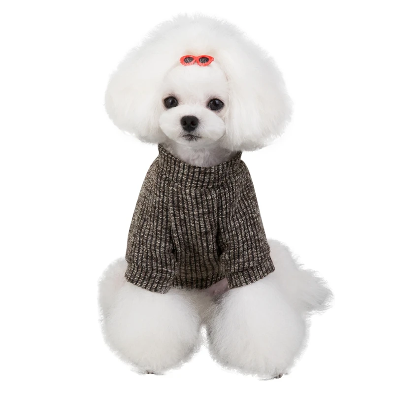 Одежда для собак, маленький и средний свитер для собаки для кошки, одежда для домашних животных, кошки чихуахуа, теплая куртка для собаки, осенне-зимний свитер, пальто для щенка