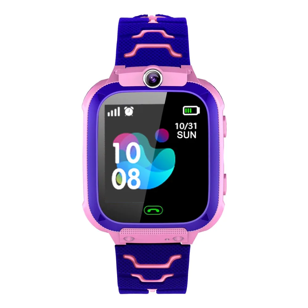 10 шт./компл. Q12 умные часы многофункциональные детские наручные часы Детские часы телефон для IOS Android детские игрушки подарок не водонепроницаемый