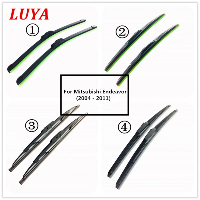 LUYA Four kinds of Wiper Blade Car windshield wiper For Mitsubishi