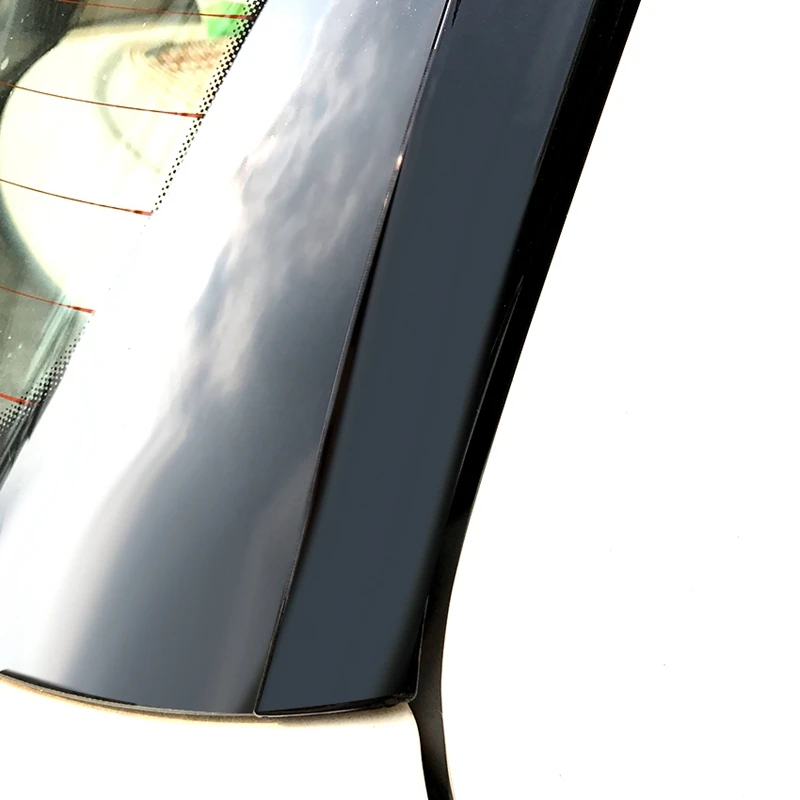 Глянцевое черное заднее крыло Стикеры для спойлера Накладка для VW Golf 6 MK6 2008-2013 не для Golf 6 GTI/R