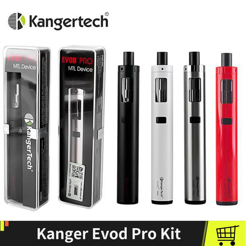 kangertech evod Pro комплект с 4 мл Топ Flling CLOCC Tank все в одном Kanger Starter Vape E-cigs Kit