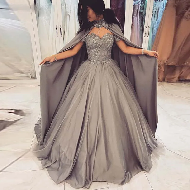 Gowns Puffy Skirt Pleat Pageant Dress 