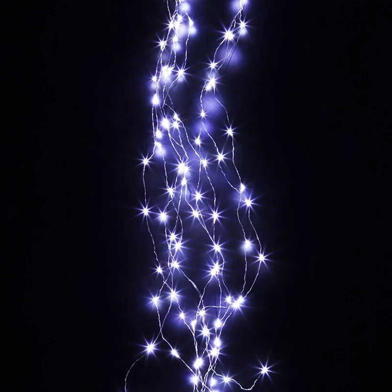 Battery Powered LED Curtain String Vine Light fairy lights christmas garland waterproof Xmas Wedding Home Tree Decorative Light