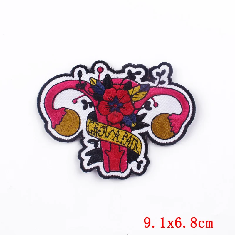 Tier Elefant bestickte Patches für Kleidung Aufkleber Eisen auf Patches auf Kleidung Cartoon Panda Patches für Jacke Applikation – Detail 5