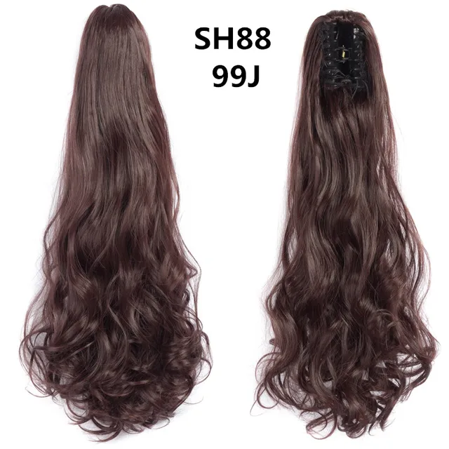 Amir Hair Drawstring Ponytail Extensions Synthetic Long Kinky Curly Ponytails Wig Hair Pieces For Women Fake Hair Extension Clip M99j