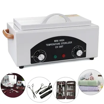 

High Temperature UV Sterilizer Box Disinfection Box Nail Art Dental Medical Salon Sterilization Machine Manicure Tools