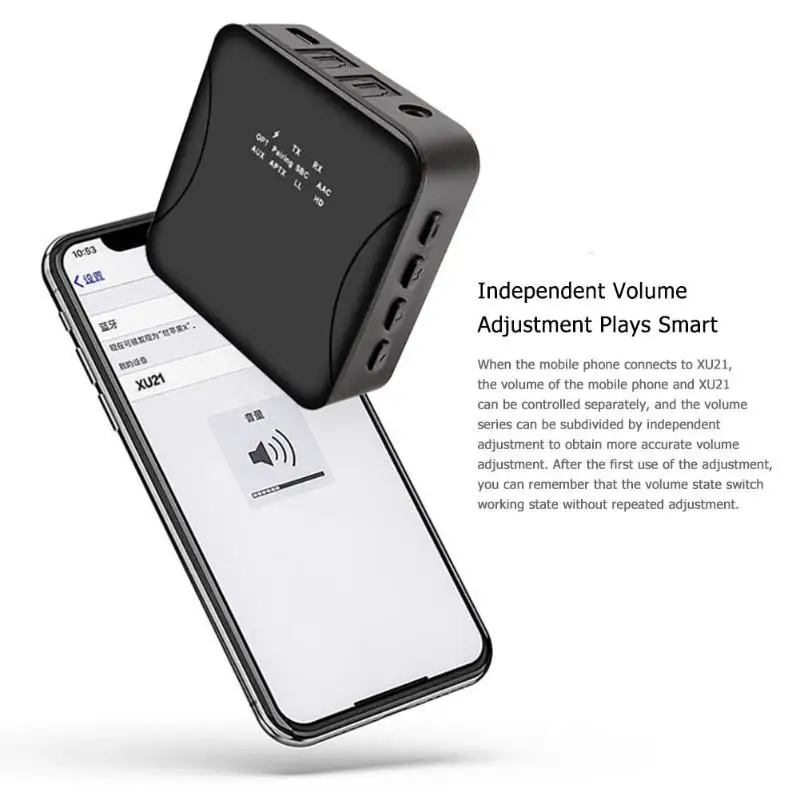 Bluetooth 5,0 передатчик беспроводной аудио приемник ж/оптический Toslink/AUX автомобиль Android IOS мобильный телефон и PAD адаптер