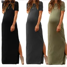 Best Price New for pregnant women Pregnant women open solid color short-sleeved dress loose long dress fancy clothing sexy hotel del luna Best Price New for pregnant women Pregnant women open solid color short-sleeved dress loose long dress fancy clothing sexy hotel del luna