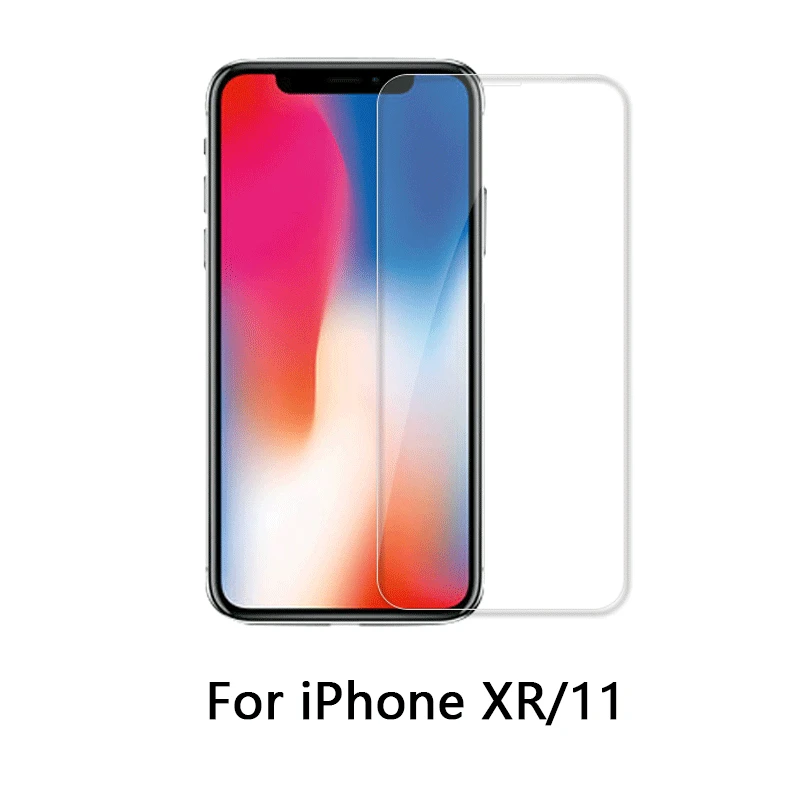 For iPhone 11 Защитное закаленное стекло для iphone 7 6 8 6s 8 plus 11 pro XS max XR стекло для iphone 7 8 x Защитное стекло для экрана на iphone 6s 7 8 - Цвет: For iPhone 11