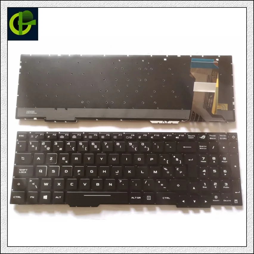 Клавиатура Azerty для Asus Rog FX753 FX553 FX553VE FX753VD FZ53V ZX553VD FX553VD FX553V | Компьютеры и офис