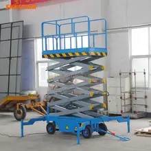 Дешевая цена 4 м гидравлический вертикальный подъем Ножницы Платформы