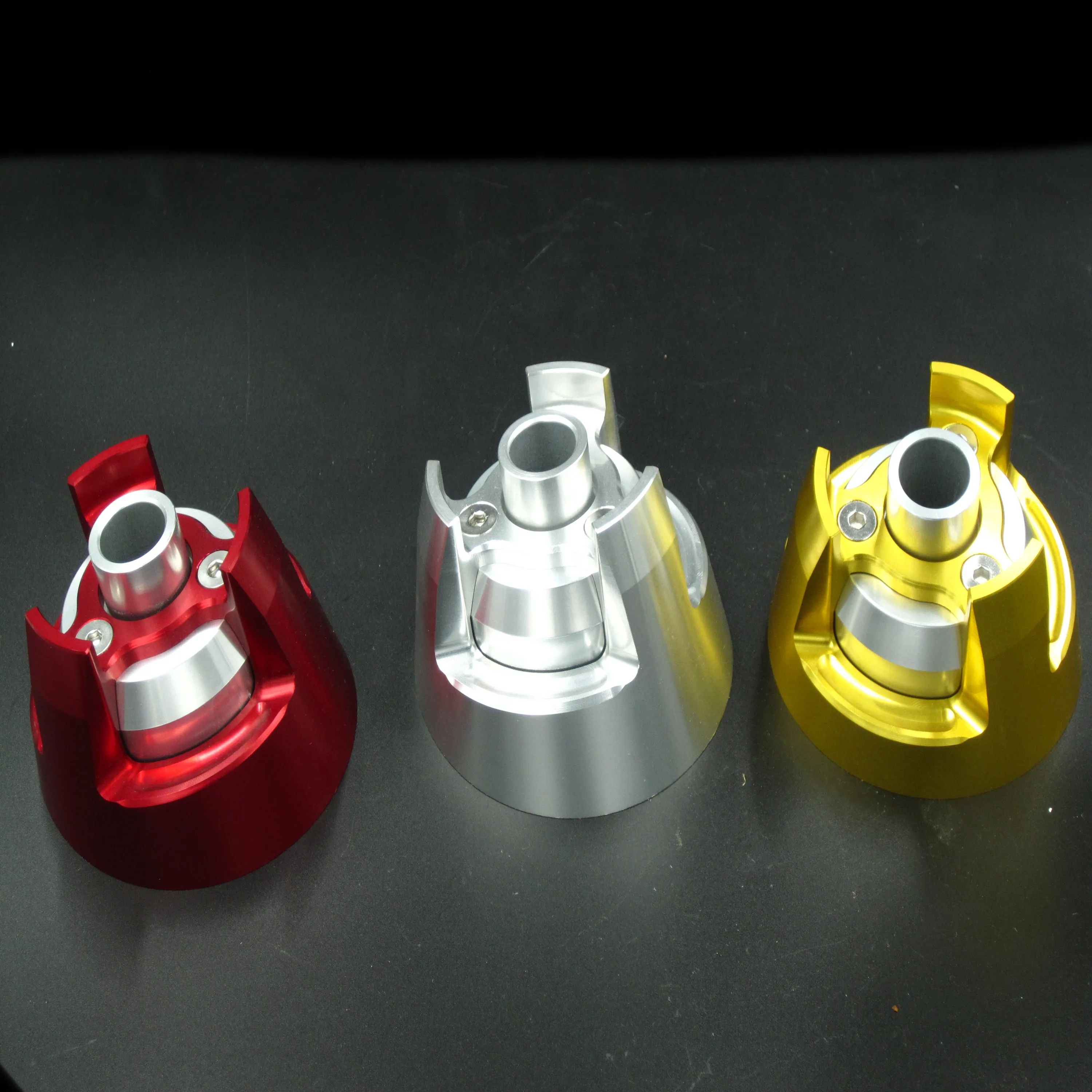 CNC алюминиевая выхлопная крышка глушитель крышка наконечник для PCX125 150 PCX150 PCX 125 красный золотой серебряный 1 шт