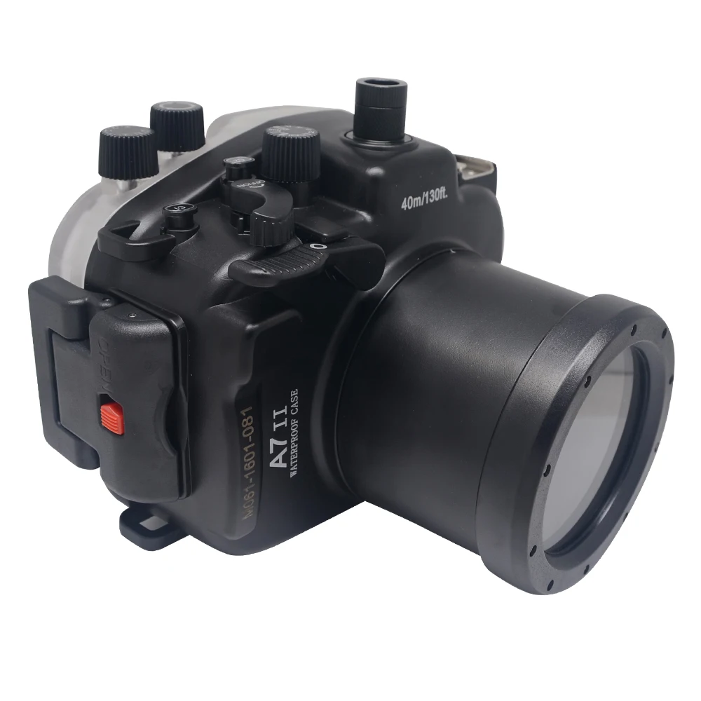 Mcoplus A7 II водонепроницаемый чехол 40 м/130 футов Подводная камера корпус сумка для sony A7II A7 Mark II камера
