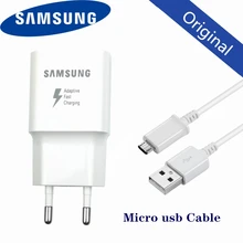 Original Samsung Fast Charger QC 3.0 EU quick charge Power adapter USB For Galaxy a9 a8 a6 a5 Note 4 5 J3 J4 J5 J7 S6 S7 S4 EDGE