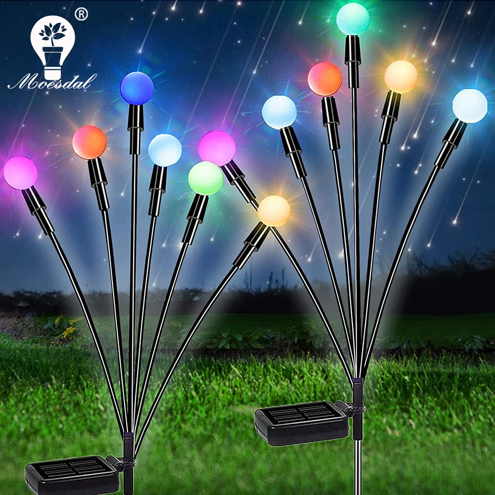 LED Solar Light Outdoor Garden Decoration Light Christmas Day Light Garden Waterproof Light Garland New Year Fairy Light