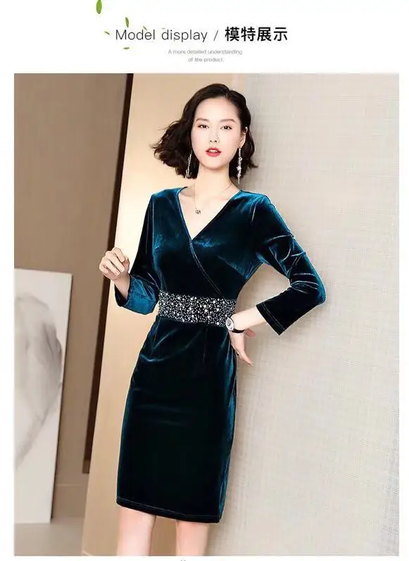 AH10648 High quality New Fashion Women spring Dress Luxury famous Brand European Design party style dress