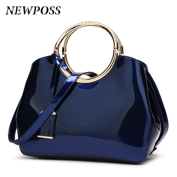 

2020 High Quality Patent Leather Women Bag Ladies Cross Body Messenger Shoulder Bags Handbags Women Famous Brands Bolsa Feminina