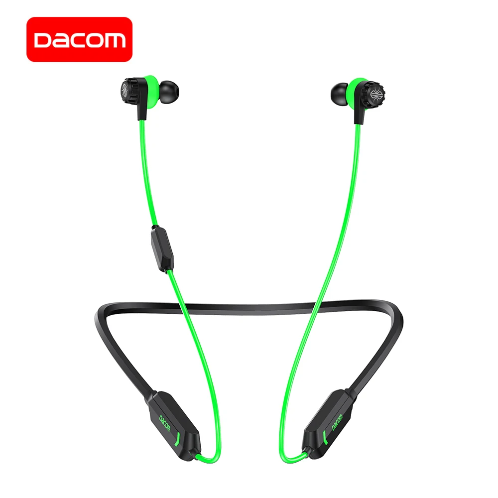 DACOM GH02 беспроводные наушники Apt X Bluetooth гарнитура RGB огни 3D стерео музыка