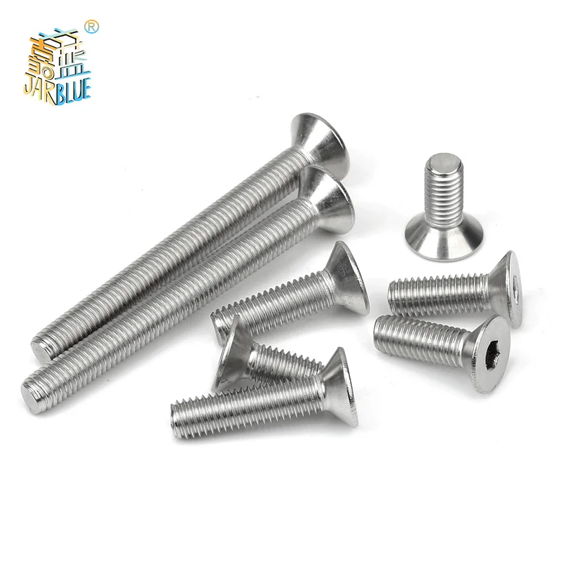 LKKPT 5-50pcs Allen Key Head Din7991 M2 M2.5 M3 M4 M5 M6 Stainless Steel 304 Or Black Hex Socket Flat Countersunk Head Screw Color : Grade 10.9 Black, Size : 35mm LKKPT 5-50pcs Allen Key Head Din7991 M2 M2.5 M3 M4 M5 M6 Stainless Steel 304 Or Black Hex Socket Flat Countersunk Head Screw Color : Grade 10.9 Black, Size : 35mm