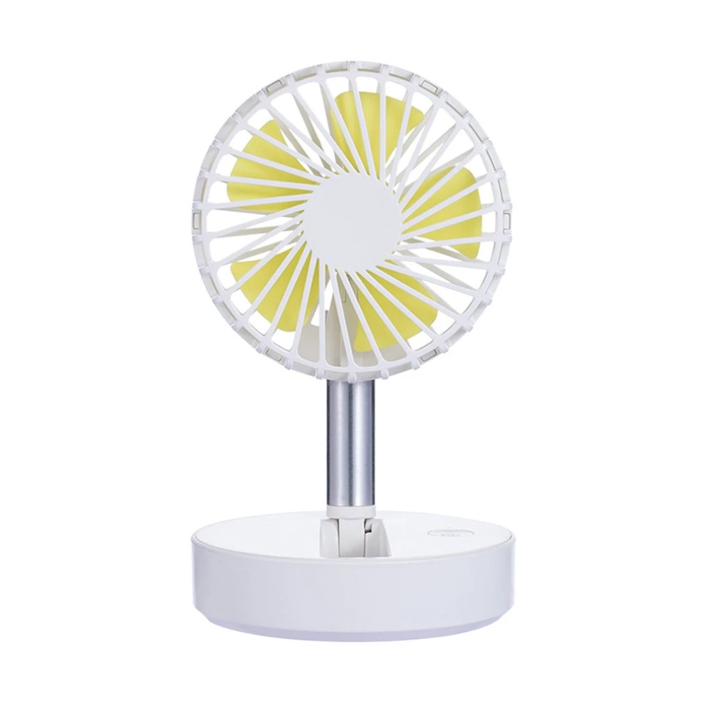 F6 Folding Portable Silent Electric Fan Plastic Ordinary Round Piano Keys  Mobile Power Free Regulation - Fans - AliExpress