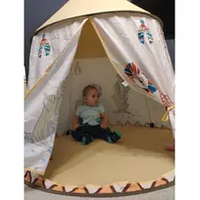 Детская палатка дом портативный Замок принцессы 123x116 см детская вигвама палатка игровая палатка