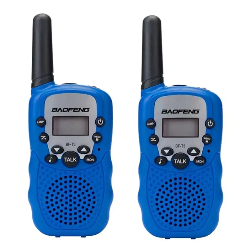 2 шт. Baofeng BF-T3 UHF462-467MHz 8 канальный портативный двухсторонний 10 мелодий вызова радио приемопередатчик для детей радио малыш Walkie Talkie