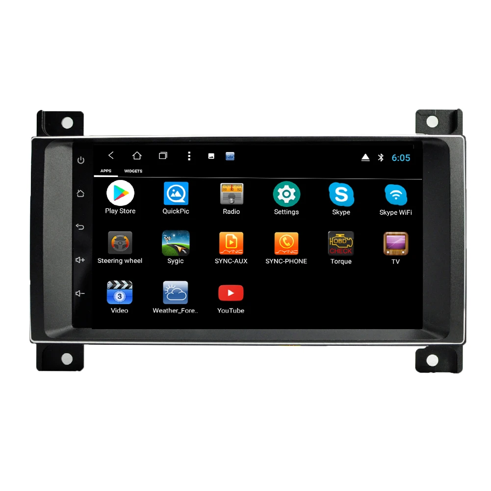 NaviTopia 1024*600 7 дюймов 8 ядро Оперативная память 2G Встроенная память 32G Android 8,1 автомобиль радио плеер для Jeep Cherokee с картой/gps
