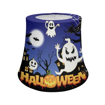 

24cm Art Deco Halloween Theme Lamp shades For table lamps Removeable Lampshade Modern Style Light Cover for home decoration