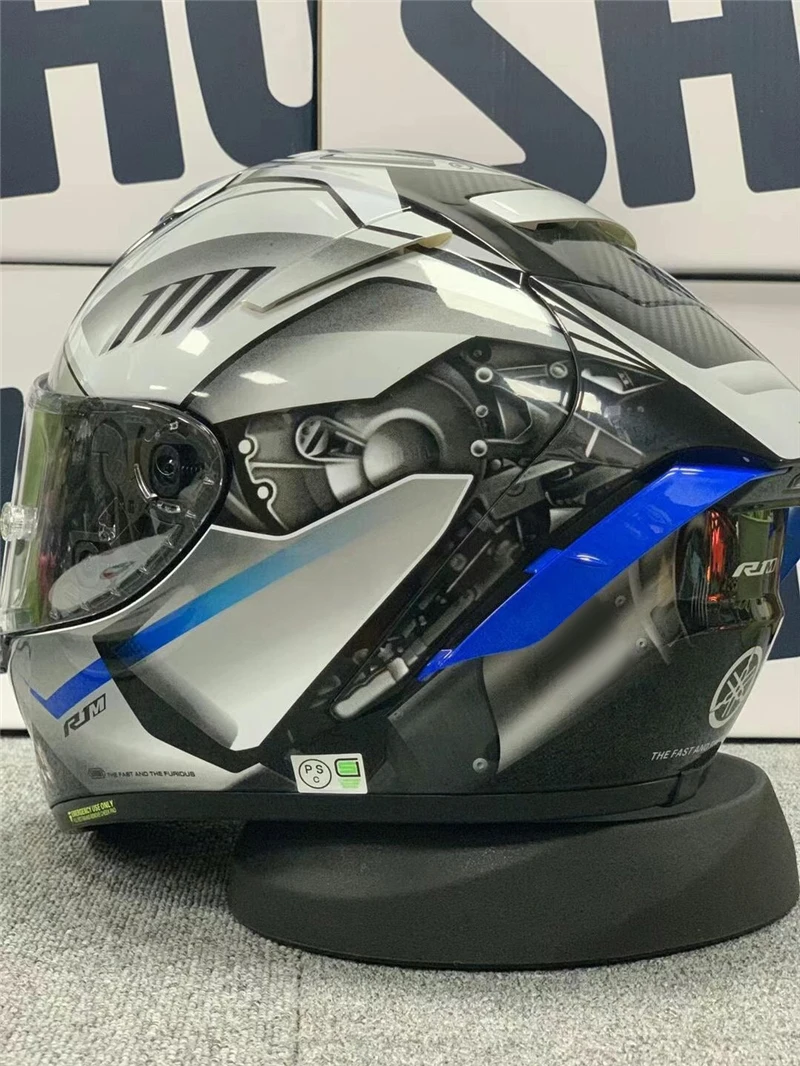 Helm SHOEI X14 X-14 Helm Perak Edisi Spesial YZF-R1M Helm Motor Balap Wajah  Penuh Helm Sepeda Motor Balap Casco De Motocicleta - AliExpress Mobil \u0026  Sepeda Motor