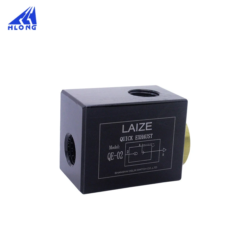 

QE-02/03/04/01 Quick Discharge Valve Quick Exhaust Emergency Discharge Valve Air Release Valve Exhaust Valve Accessories