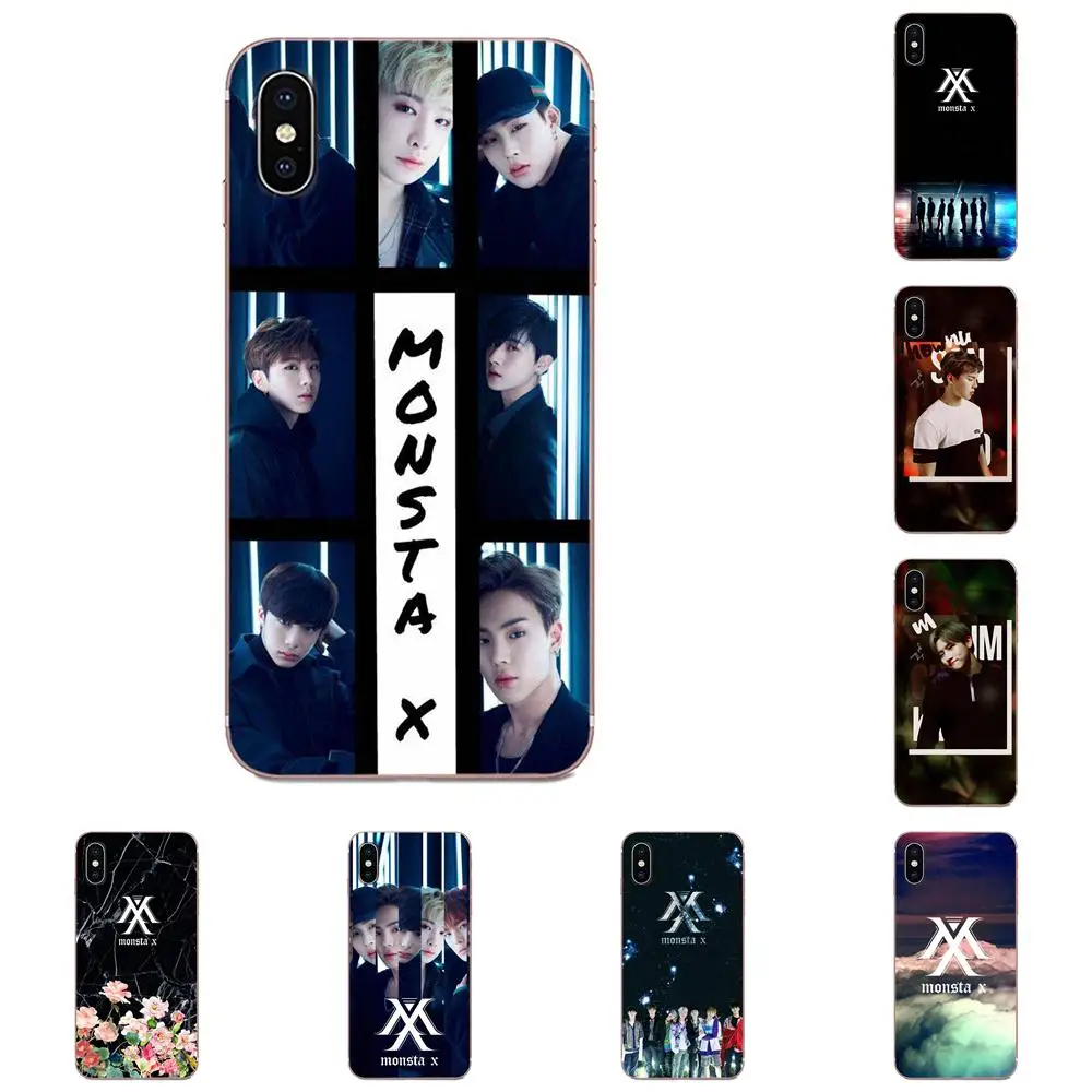 Мягкий Новый стиль уникальный для Xiaomi Redmi 3 3S 4 4A 4X 5 6 6A 7 K20 Note 2 5A Plus Pro Monsta X Kpop Boy Group
