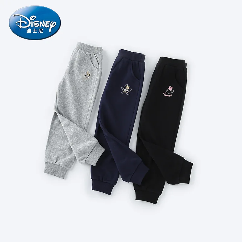 Disney/ повседневные трикотажные штаны эластичные дышащие детские спортивные брюки удобные трикотажные брюки для мальчиков на осень и зиму