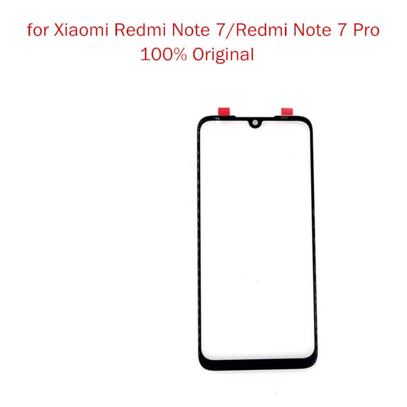 Для Xiaomi Redmi Note 7 сенсорный экран стеклянная Сенсорная панель передняя стеклянная панель дигитайзер тачпад Redmi Note7 Pro запасные части для ремонта