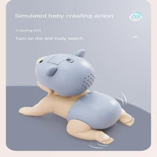 Le nouveau jouet rampant pour bébé peut chanter, marcher, tourner le cul, jouet rampant électrique, Puzzle pour bébé, bon ami