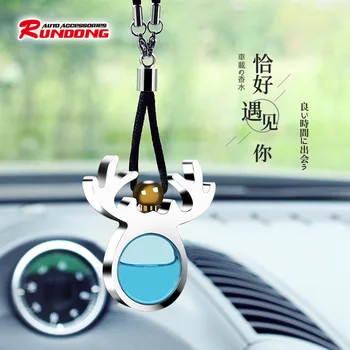 

Automobile perfume pendant car perfume vehicle hanging type a deer safety pendant R-1529