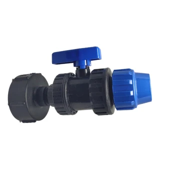 

IBC Ton Barrel Water Tank Connector Garden Tap Thread 32mm 20mm 25mm Brass Plastic Adapter Fitting Tool Valve Outlet Connector